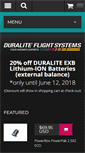 Mobile Screenshot of duraliteflightsystems.com